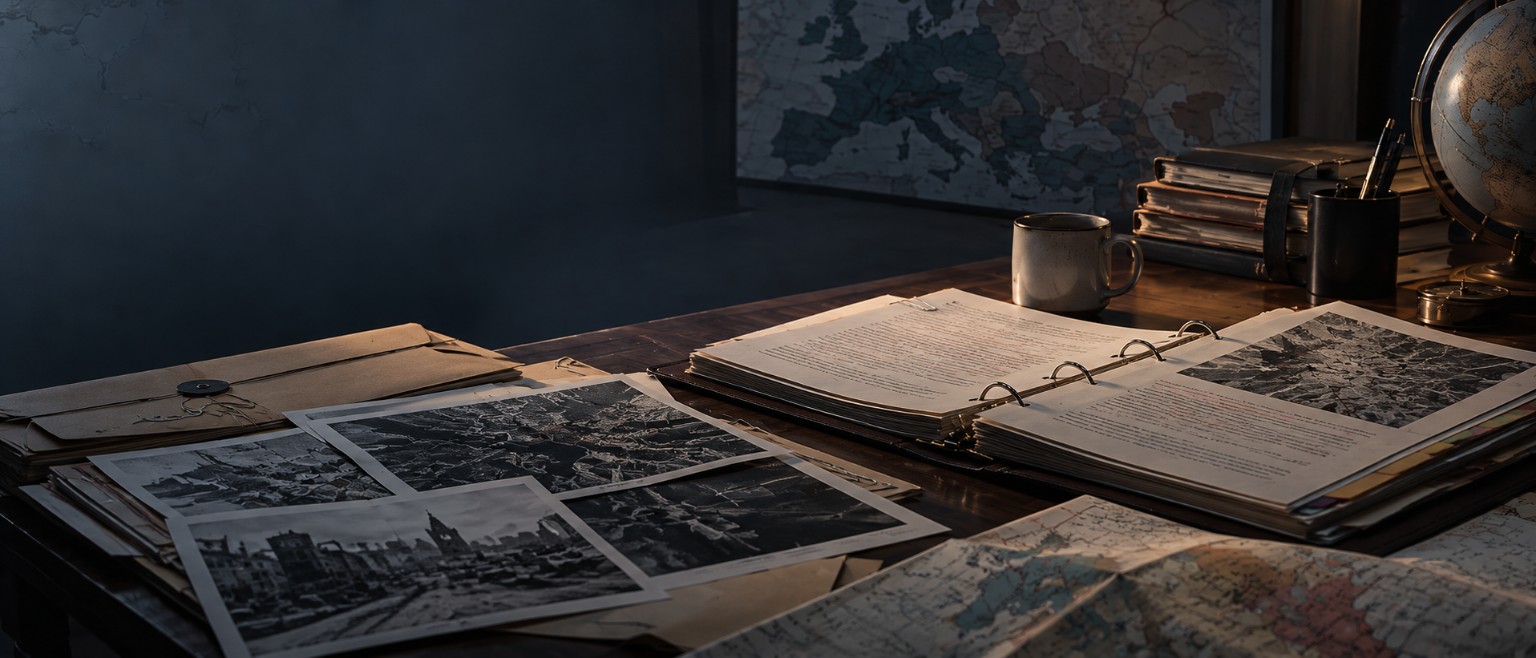 Intelligence World Dossiers header artwork