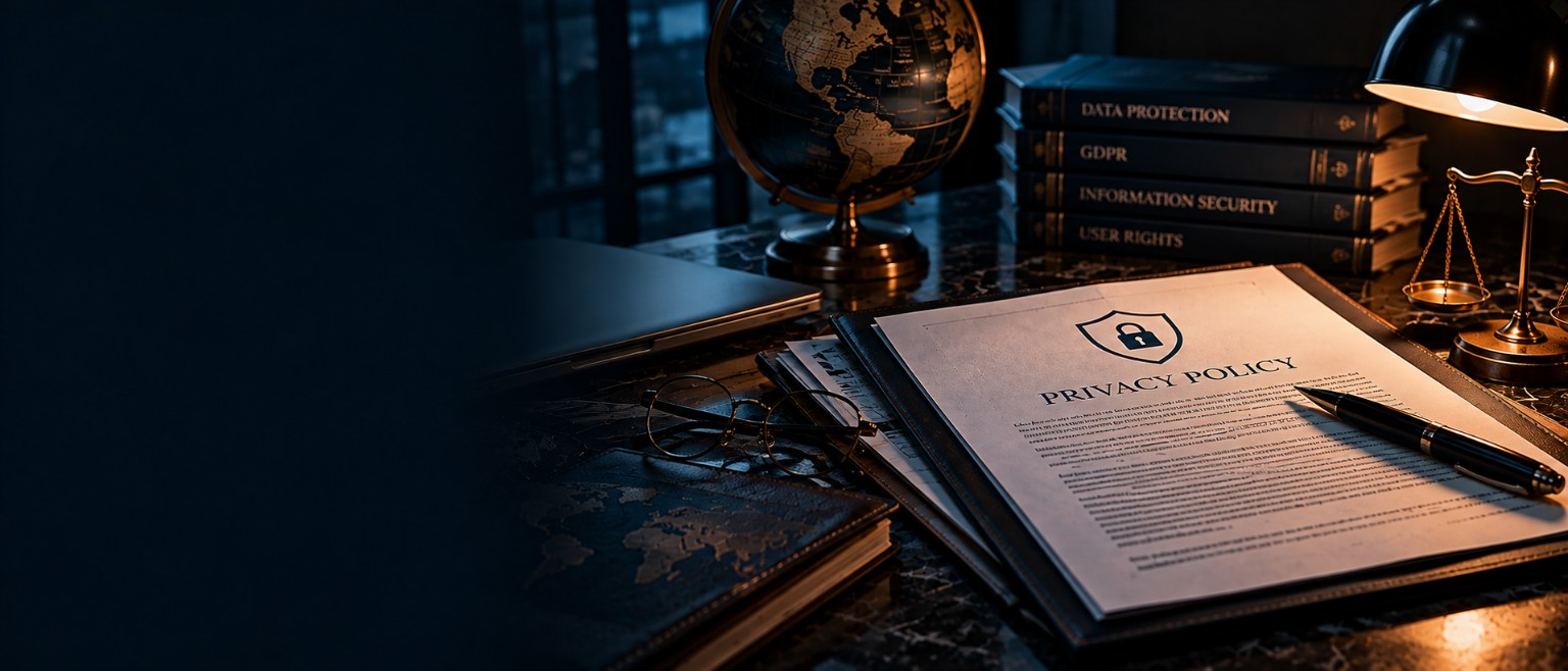 Intelligence World Privacy Policy header artwork