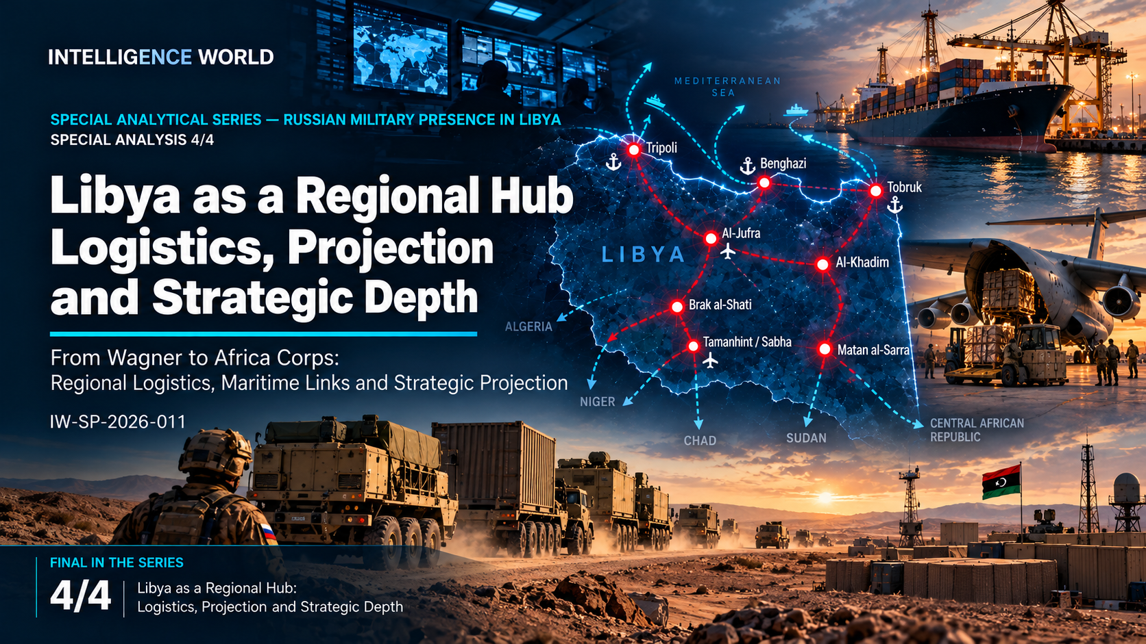 Libya as a Regional Hub: Logistics, Projection and Strategic Depth